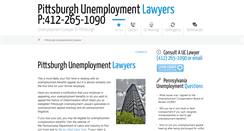 Desktop Screenshot of pittsburghunemployment.com